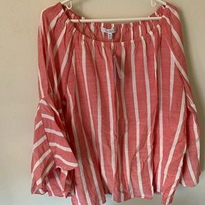 Cute Bell Sleeve Blouse XL